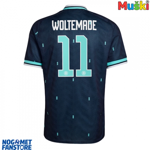 Njemačka Nick Woltemade #11 Gostujuci Dres SP 2026 Kratak Rukav